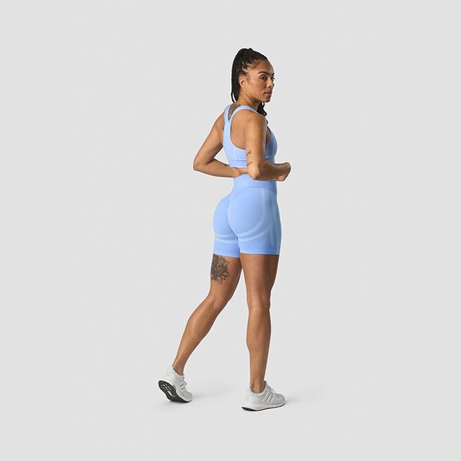 Rush Seamless Shorts Lysblå
