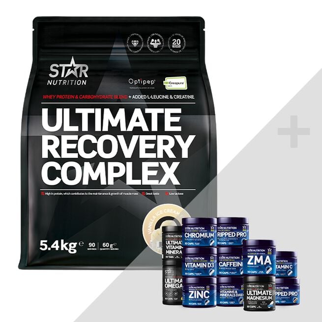 Ultimate Recovery Complex Gainer 5,4 kg + bonusprodukt