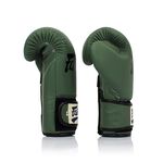 Fairtex BGV11, F-Day Boxing Glove, Green, 10 Oz + Dog-tag 