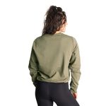Better Bodies Empire Cropped Crew, Washed Green