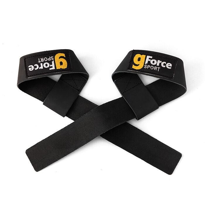 Lifting Straps L&aelig;der Sort