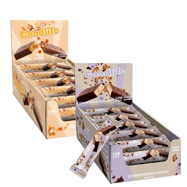 30 x Goodlife Low Sugar Protein Bar 50 g