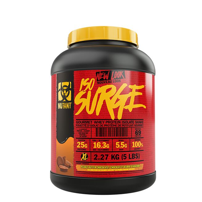 ISO Surge Whey Protein Isolate 2,27 kg Peanut Butter Chocolate