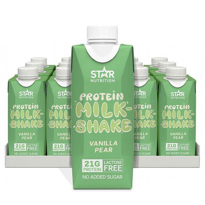 15 x Protein Milkshake 250 ml Vanilla Pear
