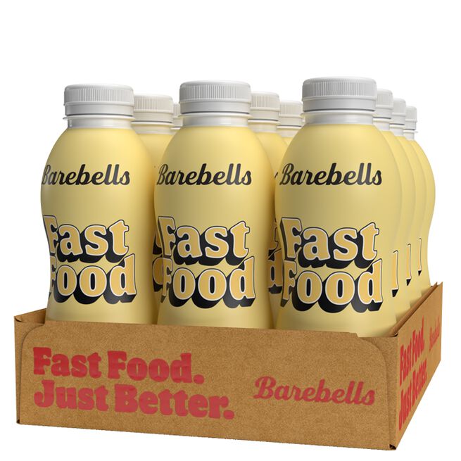 12 x Barebells Fast Food Måltidserstatning 500 ml Vanilla