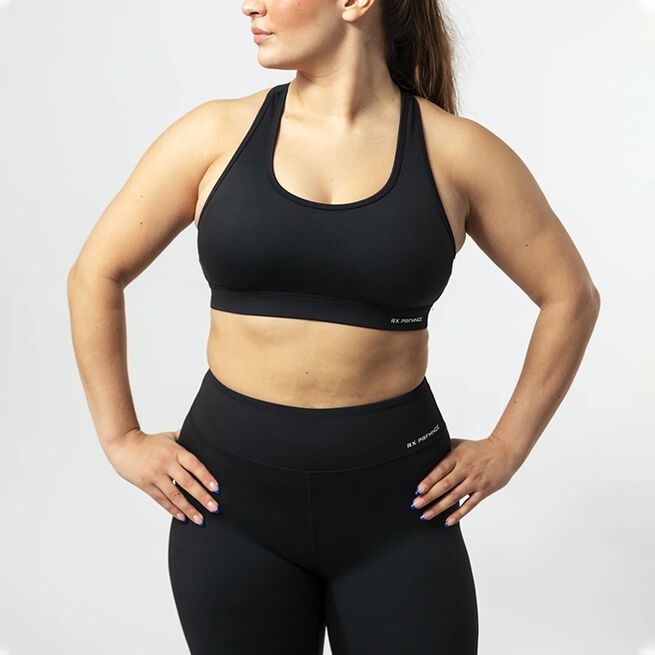 RX Performance Grace Sports Bra, Black