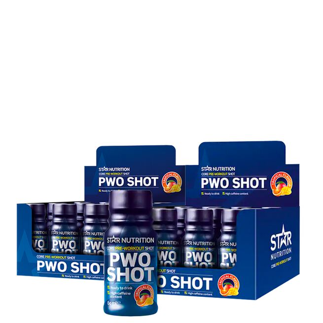 24 x Star Nutrition PWO Shot 60 ml
