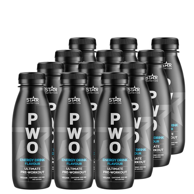 12 x Ultimate PWO 330 ml Energy flavour
