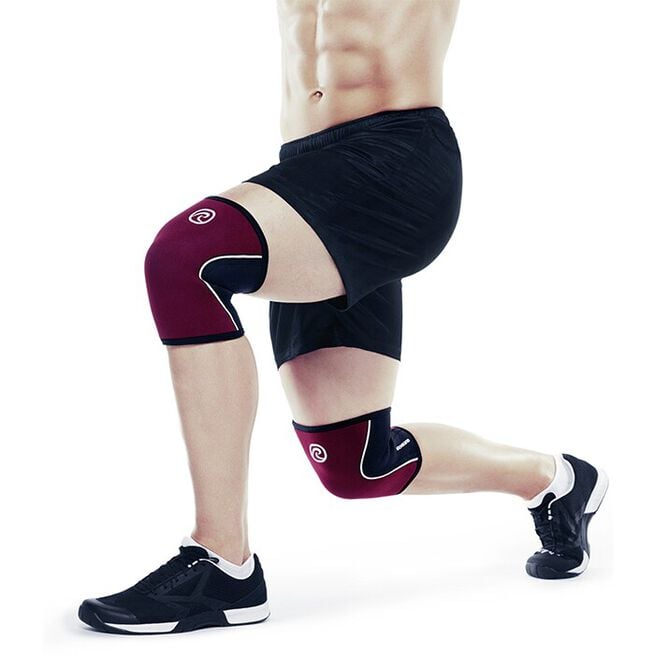 RX Knee Sleeves 5mm Vinrød/Sort