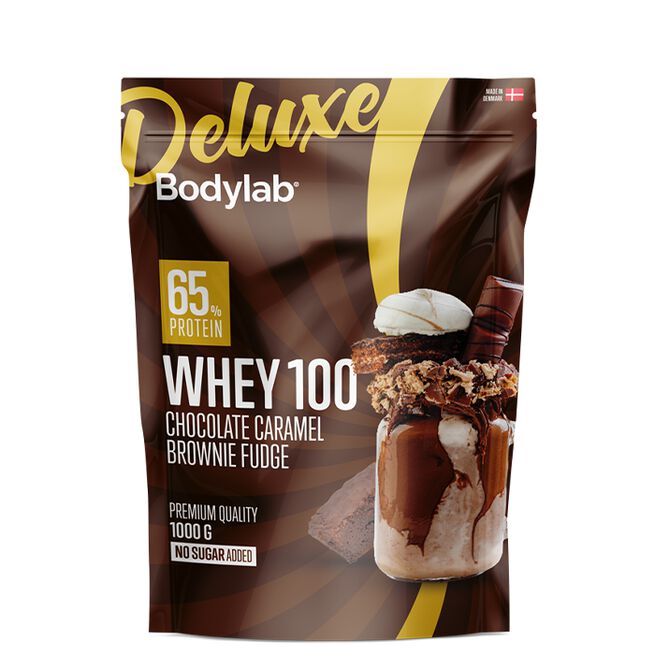 Whey 100 Deluxe 1000 g Chocolate Caramel Brownie Fudge