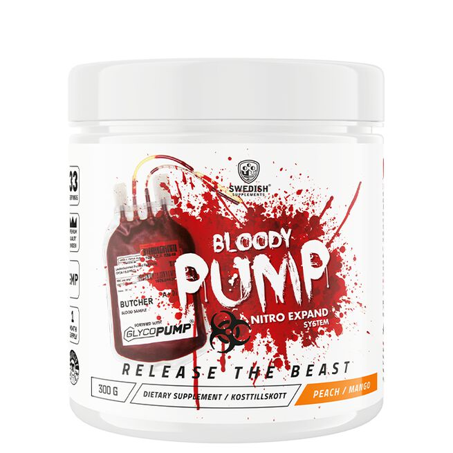 Bloody Pump PWO 300 g Peach Mango