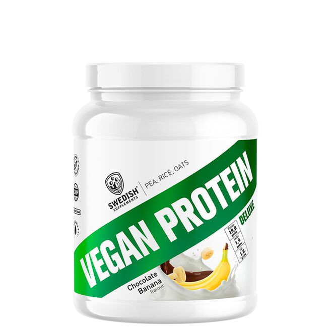 Vegansk Protein Deluxe 750 g Chocolate Banana