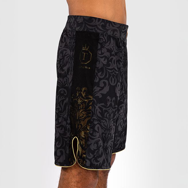 Venum x Ilia Topuria Unmatched Fightshorts Sort Guld