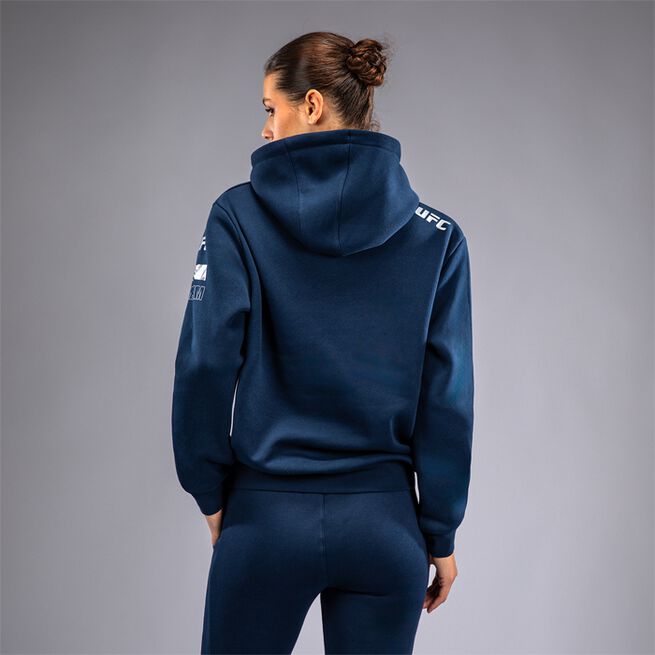 UFC Fusion Fight Week Women's Pullover Hoodie Solid Oceanic Blue