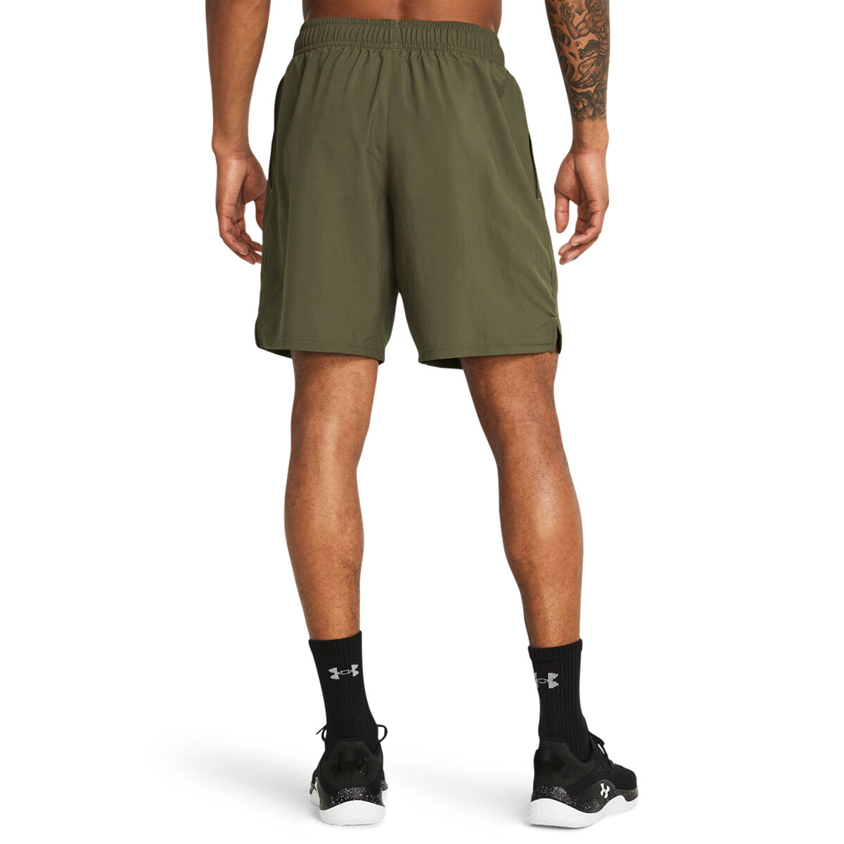 Woven Wdmk Shorts M&oslash;rkegr&oslash;n