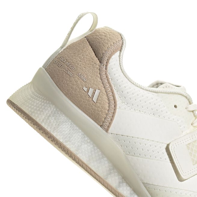 Adipower Weightlifting 3 Sko Hvid