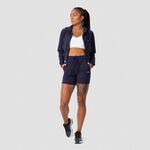 ICANIWILL Activity Cropped Hoodie, Navy
