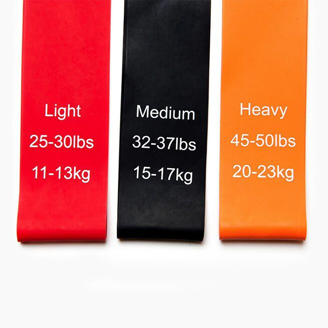 Booty Builder Minibands Black 3-Pack