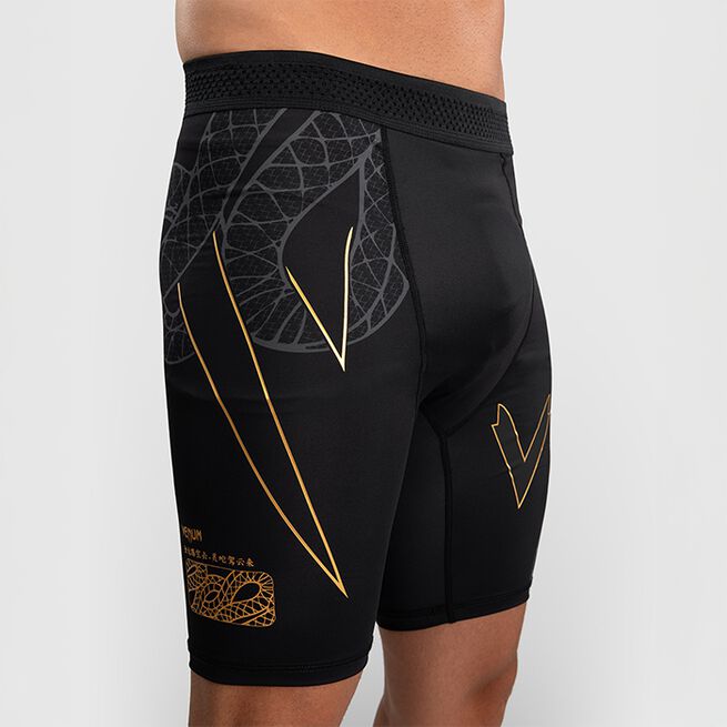 Serpenti Vale Tudo-Shorts Sort Sølv Guld