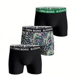 Björn Borg 3-Pack Cotton Stretch Boxer, Multipack