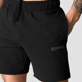 Revive Sweatshorts, Black Revive Hyggeshorts Sort