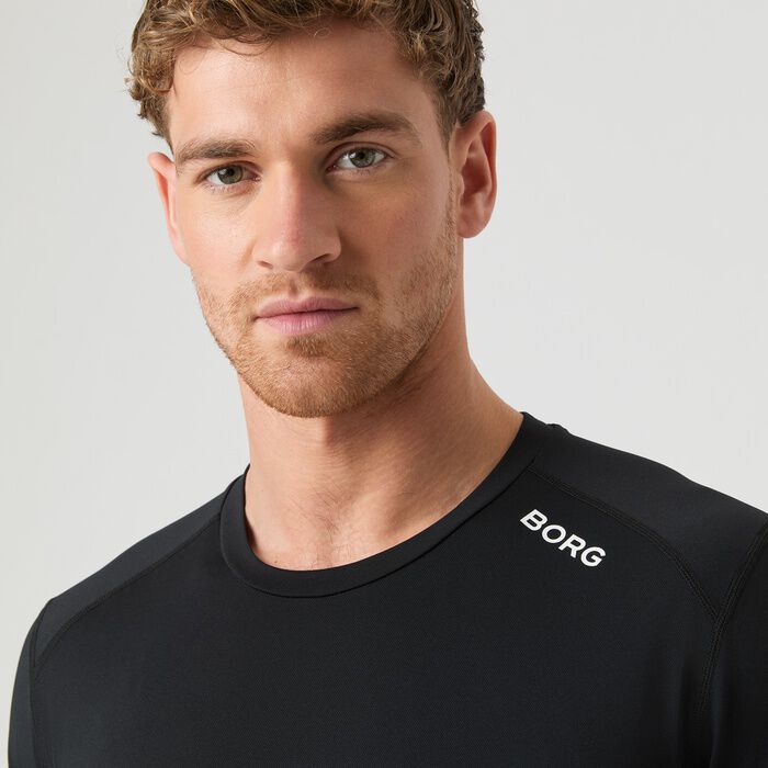 Borg Athletic T-shirt Sort