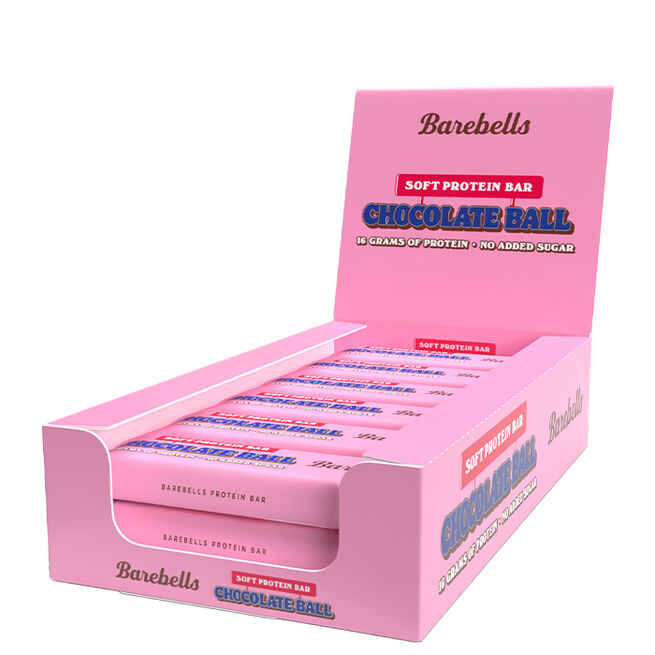 12 x Barebells Soft Protein Bar 55 g Chocolate Ball