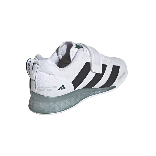 Adipower Weightlifting 3 Sko Hvid Sort/Grøn