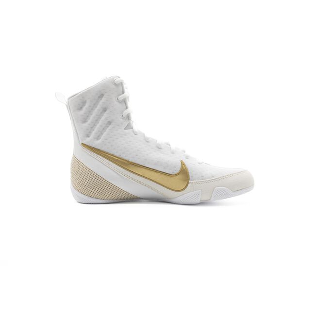 Nike Machomai 3 Boksesko Hvid Guld