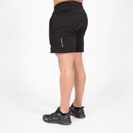 Leon Sweat Shorts, Black, S  Leon Træningsshorts Sort