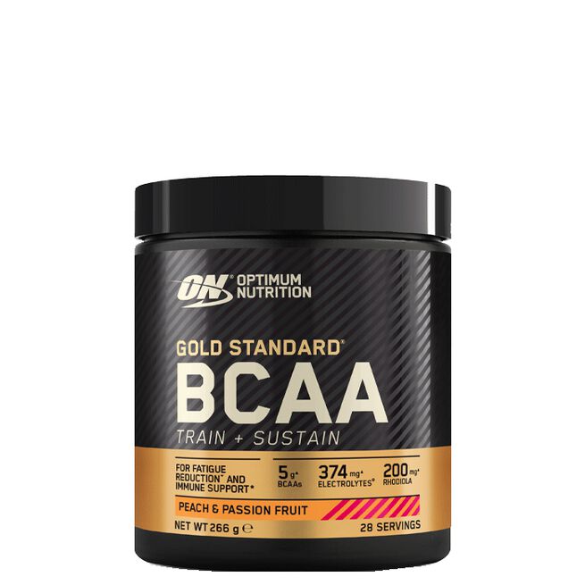 Gold Standard BCAA Powder 28 portioner Peach and Passionfruit