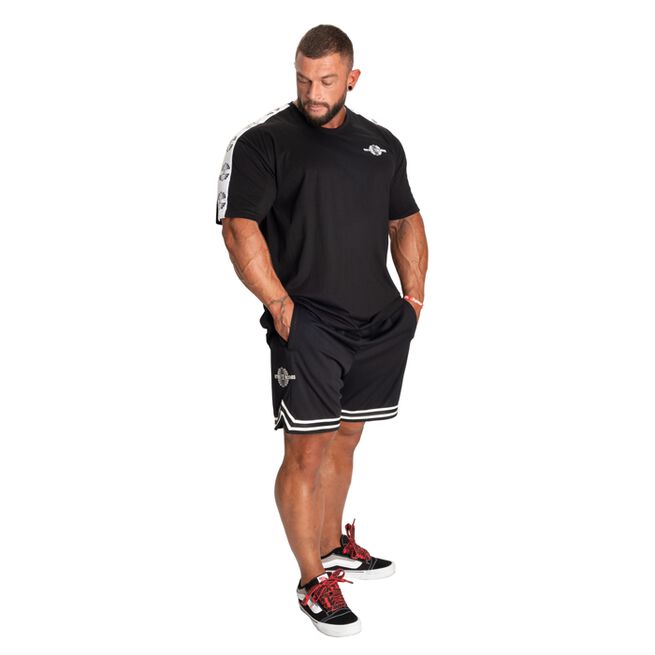 Træningsshorts Sort Hvid