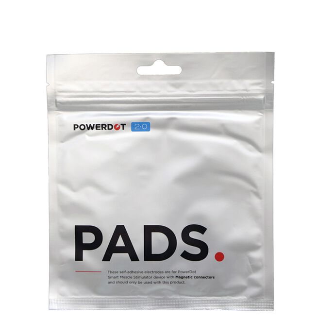 PowerDot Magnetic Pad Elektroder Rød 2.0
