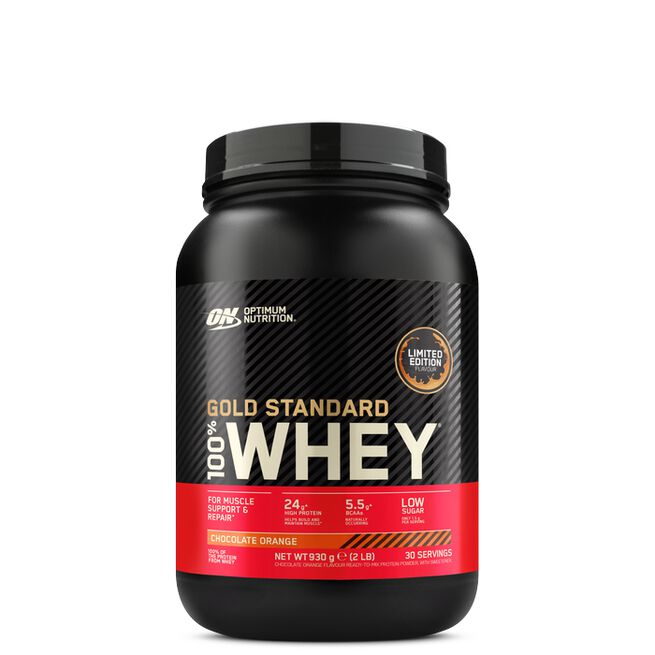 100% Whey Gold Standard Valleprotein 908 g Choco Orange - NEW Limited