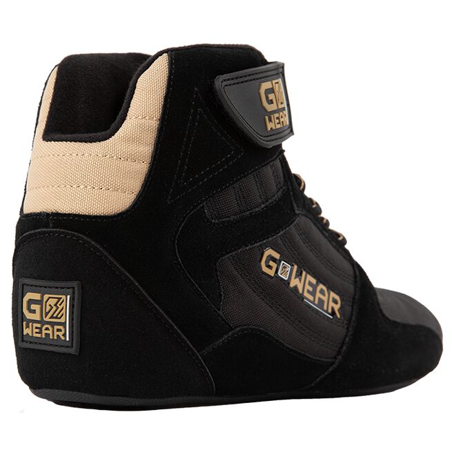 Pro High Tops, black/gold, 36 