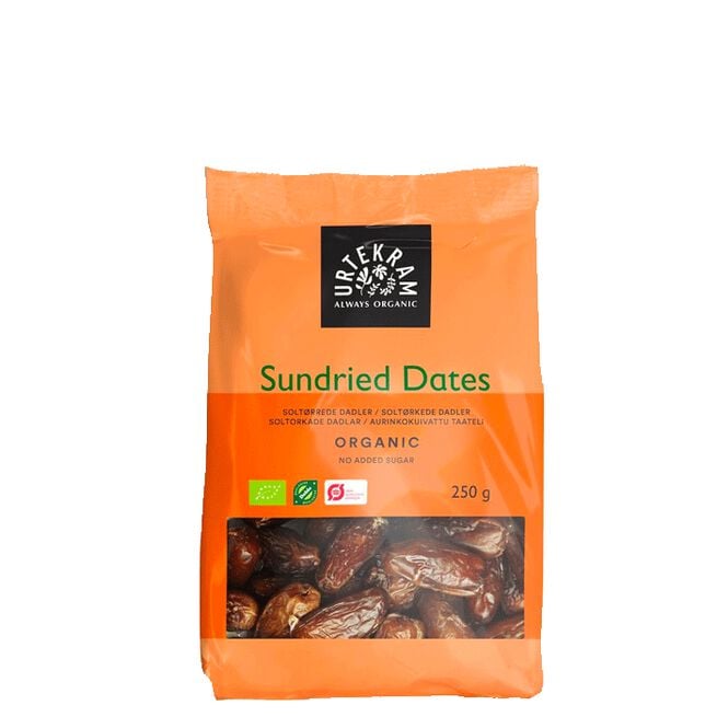Soltørrede dadler, 250 gram