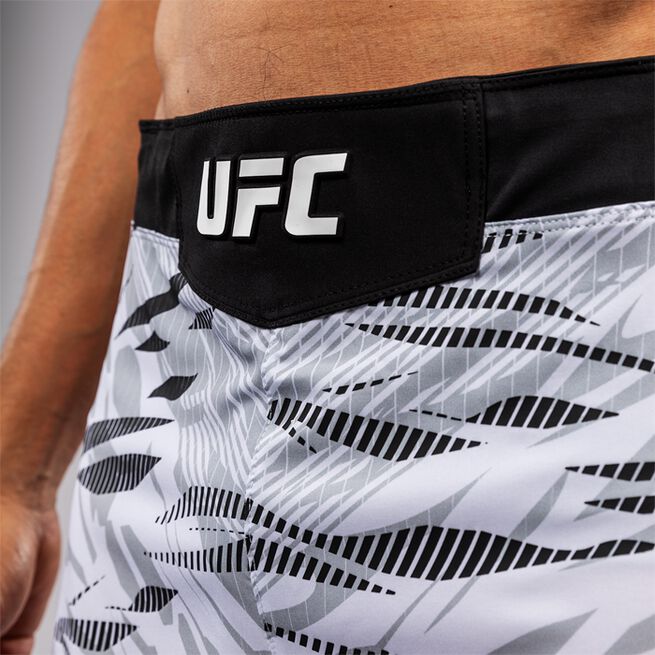 UFC Fusion Authentic Fight Night Men's Fight Shorts Short Fit White