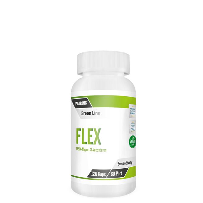 Flex MSM Cissus & Hyben ekstrakt 120 kapsler