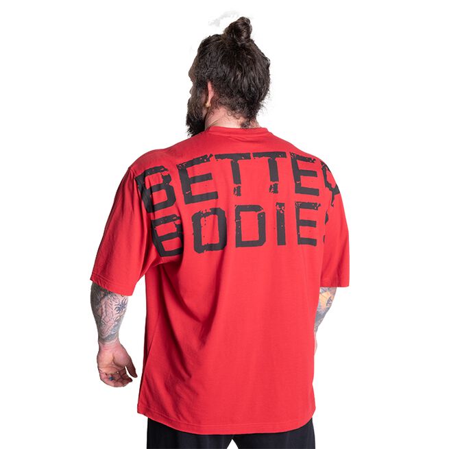 Better Bodies Union Iron Tee, Chili Red