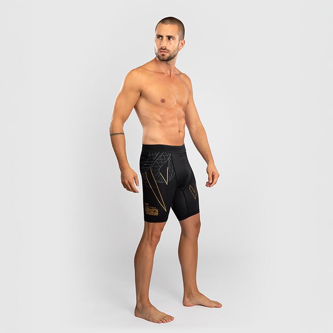 Serpenti Vale Tudo-Shorts Sort Sølv Guld