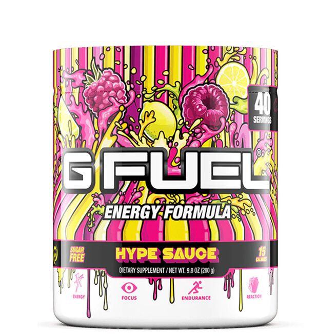 G Fuel Energy Formula Energidrikpulver 40 portioner Hype Sauce