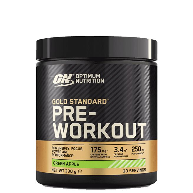 Gold Standard Pre-Workout, 330g, Green Apple 