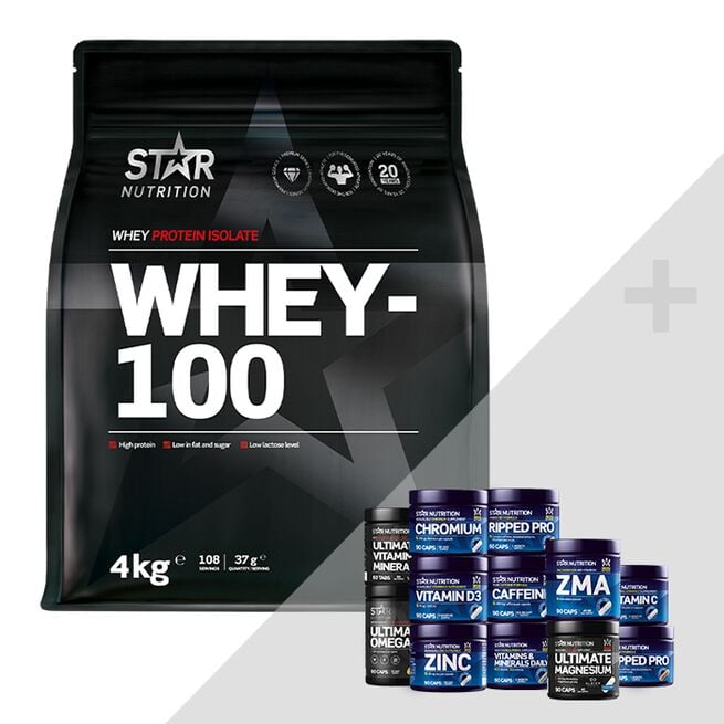 Valle-100 Valleprotein 4 kg + bonusprodukt!