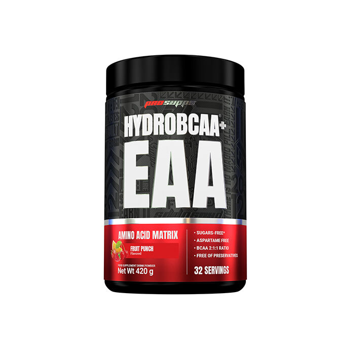 Hydro BCAA + essentielle aminosyrer 30 portioner fruit_punch
