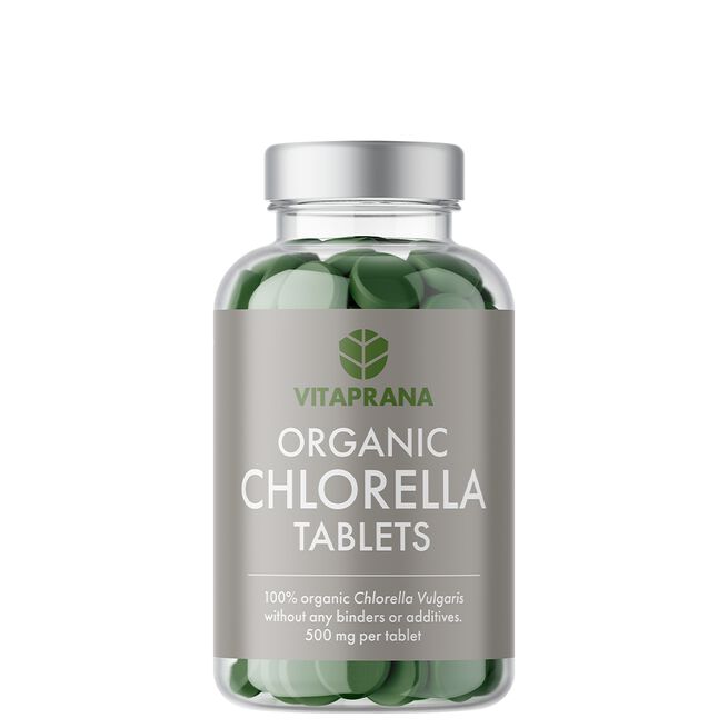 Økologisk Chlorella, 250 tabletter