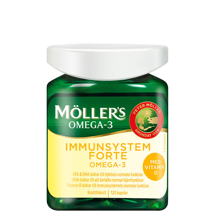 M&ouml;llers Immunsystem Forte Omega-3 120 st