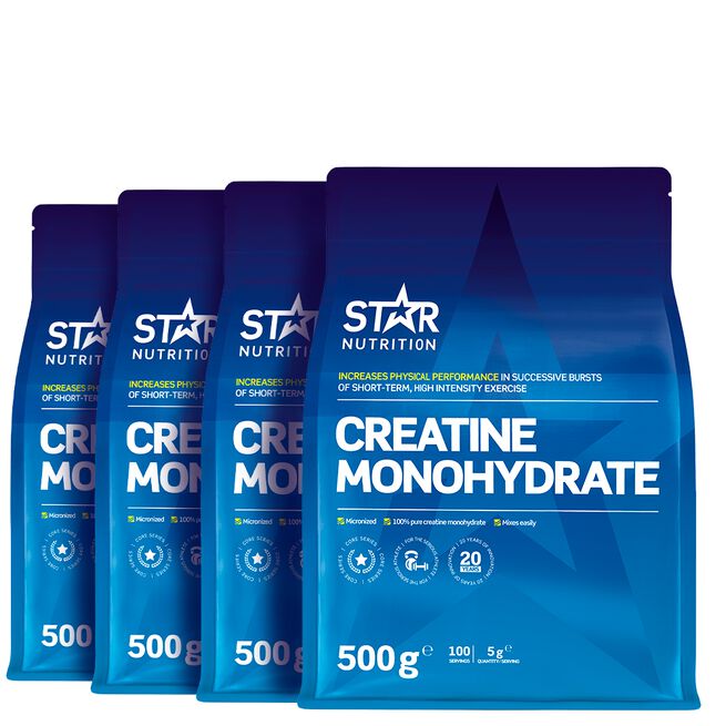 4 x Kreatin Monohydrat 500 g