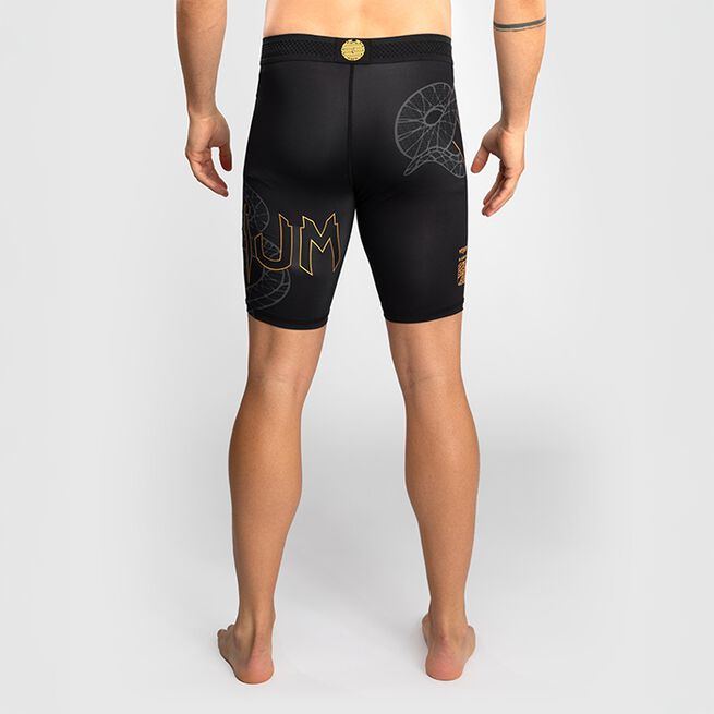 Serpenti Vale Tudo-Shorts Sort Sølv Guld
