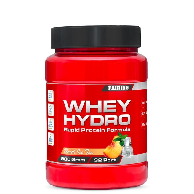 Whey Hydro Valleprotein 900 g fersken iste Peach Ice Tea