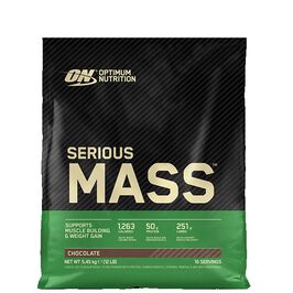 Optimum Nutrition, Serious Mass, 5455 gram, Chocolate Serious Mass Gainer 5,45 kg Chocolate
